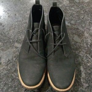 Clarks women's black lace up shoes